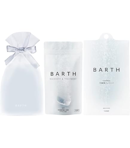 Amazon | BARTHDAY Skin Care Gift (入浴剤 9錠×2種 ＋ フェイスマスク